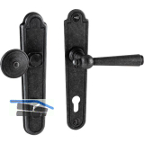 Sicherheits-Wechselgarnitur KALTENBACH PZ92, rechts, verzinkt schwarz passiviert