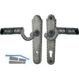 Sicherheits-Dr�ckergarnitur RIED PZ88, verzinkt schwarz passiviert