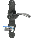 HALC� Dr�ckergarnitur STUBAI - auf Schild PZ Stubai, schwarz hell passiviert