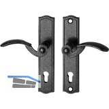 Sicherheits-Dr�ckergarnitur STUBAI PZ88, verzinkt schwarz hell passiviert