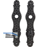 HALC� Langschild SILL - WC 90, schwarz passiviert