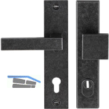 Sicherheits-Wechselgarnitur LECH PZ88, links, verzinkt schwarz passiviert