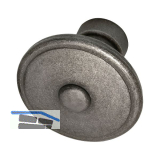 HALC� Knopfdr�ckerlochteil GR�DEN - rund fix, �60, thermopatiniert