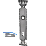 SCH�SSWENDER Langschild TYROL - BB 90, Stahl schwarz passiviert