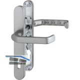 Dr�ckergarnitur LIVERPOOL - Schmalschild PZ, wahlw. Edelstahl-Effekt