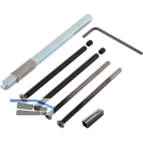 Befestigungsset f�r Dr�ckergarnitur ALPINA, TOSKANA, URBAN TS-100mm