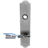 SCH�SSWENDER Langschild SIEGFRIED - WC 90, 38 - 45, schwarz passiviert