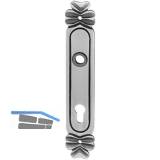 SCH�SSWENDER Langschild BERCHTESGADEN - PZ 88, Stahl schwarz passiviert