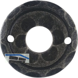 HALC� Dr�ckerrosette SILL, � 50 mm, verzinkt schwarz passiviert