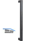 HALC� Sto�griff HT, 20 x 20 x 370 mm, Schwarzstahl ge�lt