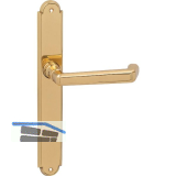 Feuerschutz Dr�ckerlangschild Alt Wien f�r Standfl�gel, Messing poliert