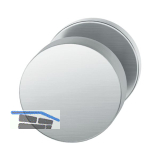 FSB T�rknopf 23 0829 ASL fest auf Rosette, Edelstahl matt