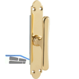 GRUNDMANN Fenstertrieb ALT-WIEN 910FL, Messing poliert