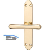 GRUNDMANN Fenstergriff ALT-WIEN 910FL, Messing poliert