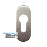 GRUNDMANN Zylinderrosette PZ, GEOS, 30 x 72 x 8, Edelstahl