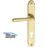 MARCHESI FH Dr�ckerlochteil ALT WIEN - auf Schild PZ88, Messing pol, links