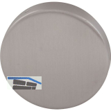 Blindrosetten Edelstahl, Metall Unterkonstruktion KL 4, � 52 x 10 Edelstahl