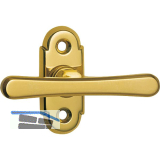 GRUNDMANN Fenstergriff ALT-WIEN 926 - sichtbar geschraubt, 7x35, Messing poliert