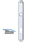 Langschild ALT - WIEN, PZ 88, Messing verchromt