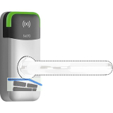 SALTO Abdeckplatte XS4 Mini Metall Edelstahl matt