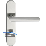 MARCHESI Dr�ckergarnitur GEHRUNG, WC 90 links, Edelstahl matt