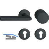 FH-Wechselgarnitur GEHRUNG - auf Rosette PZ, VK 8/8,5, 38 - 45, schwarz, L