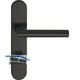 MARCHESI Dr�ckergarnitur GEHRUNG, WC 90 rechts, Edelstahl schwarz matt