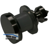 MARCHESI Befestigungszubeh�r Griffe M8, Glas,Edelstahl schwarz pulverbeschichtet