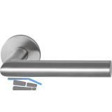 MARCHESI Dr�ckerpaar GEHRUNG auf Flachrosette, Edelstahl matt