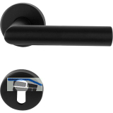 MARCHESI Dr�ckergarnitur GEHRUNG PZ, ohne St�tznocken, Edelstahl schwarz matt