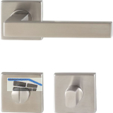 MARCHESI Dr�ckergarnitur CHIA WC, ohne St�tznocken, Edelstahl matt