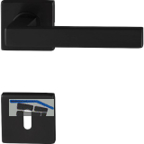 MARCHESI Dr�ckergarnitur CHIA BB, ohne St�tznocken, Edelstahl schwarz matt