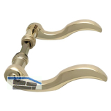 MARCHESI Dr�ckerpaar SCH�NBRUNN - Messing poliert