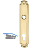 MARCHESI Langschild SCH�NBRUNN - PZ 88, Messing poliert