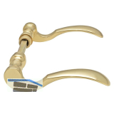 MARCHESI Dr�ckerpaar L�FFELFORM - Messing poliert