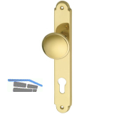 MARCHESI FH Knopflangschild ALT - WIEN, PZ88, Messing poliert