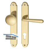 MARCHESI Wechselgarnitur ALT-WIEN - auf Schild PZ88, rechts, Messing poliert