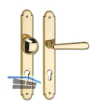 Haust�rwechselgt. ALT WIEN - auf Langschild PZ88, Messing poliert