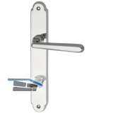 MARCHESI FH Dr�ckergarnitur ALT-WIEN - auf Schild WC 90, Messing verchromt