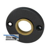 MARCHESI Dr�ckerrosette 50 mm, Ansatz 18 mm, Messing patiniert