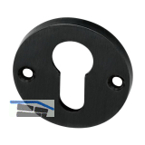 MARCHESI Zylinderrosette PZ, � 50 mm, Messing patiniert schutzlackiert