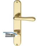 MARCHESI FH Dr�ckergarnitur ELEGANT 22 - auf Schild WC 90, Messing poliert