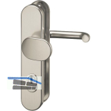 GRUNDMANN Sicherheits-Wechselgarnitur 1752 U-Form, KZS, RC2, Edelstahl matt