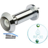 SOLIDO T�rgucker � 14, Linse 200�, TS 35-55 mm, verchromt, brandschutztauglich