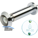 SOLIDO T�rgucker � 14, Linse 200�, TS 50-80 mm, verchromt, brandschutztauglich