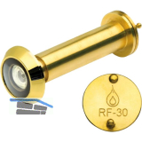 SOLIDO T�rgucker � 14, Linse 200�, TS 50-80 mm, Messing, branddschutztauglich