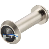 SOLIDO T�rgucker � 14, Linse 200�, TS 50-80 mm, vernickelt, brandschutztauglich