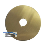 Abdeckungen f�r T�rgucker 70, 14, 5 mm, Messing poliert