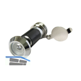 GRUNDMANN T�rgucker � 14, Linse 170�, TS 40-50, Messing verchromt, feuerhemmend