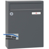 RENZ Aufh�ngebriefkasten SERIE 17 - 260 x 330 x 100, anthrazitgrau RAL 7016